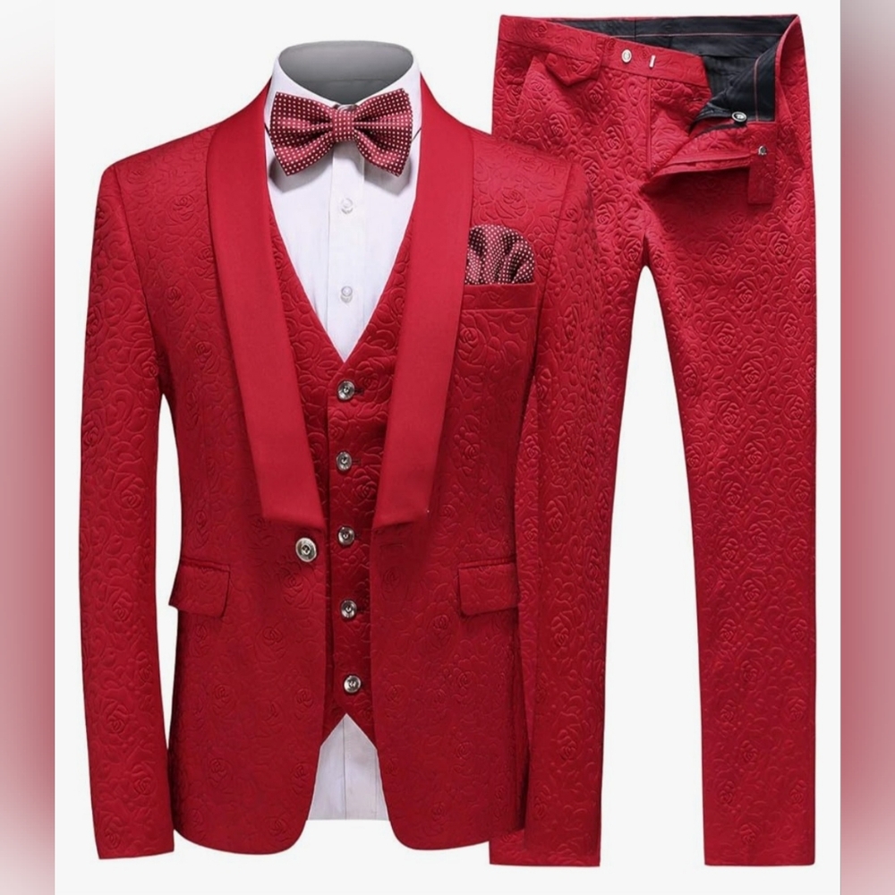 3 piece tuxedo suit